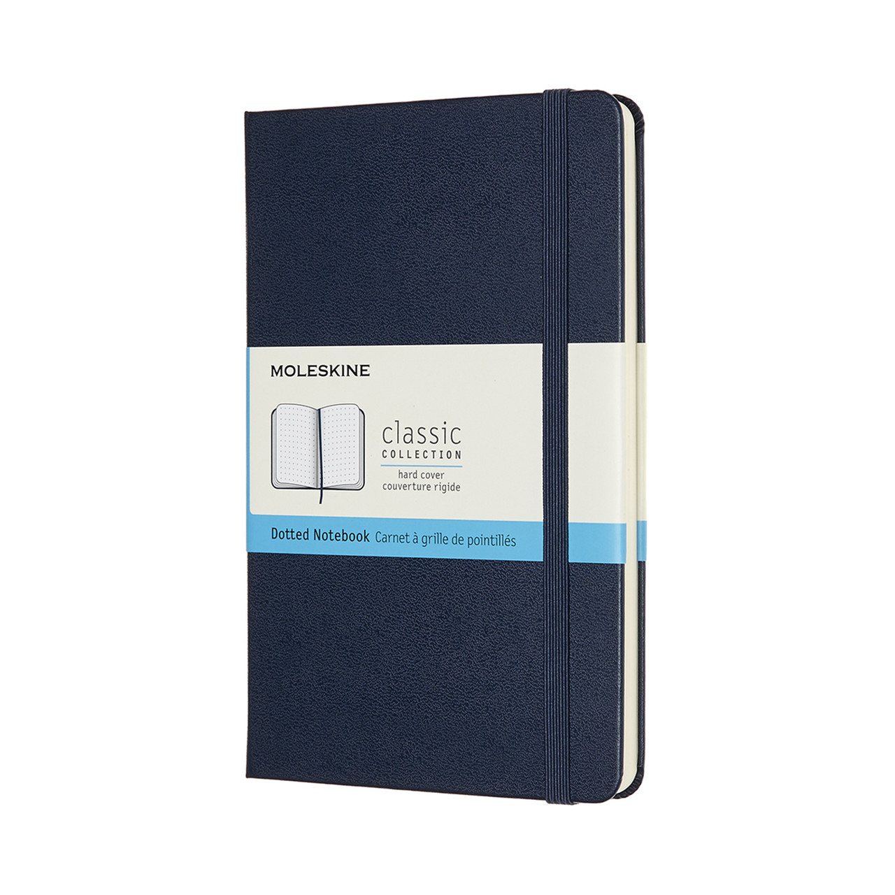 Блокнот Moleskine Classic Медіум 11,5х18 см 192 сторінки в крапку Сапфір (8058647626697)