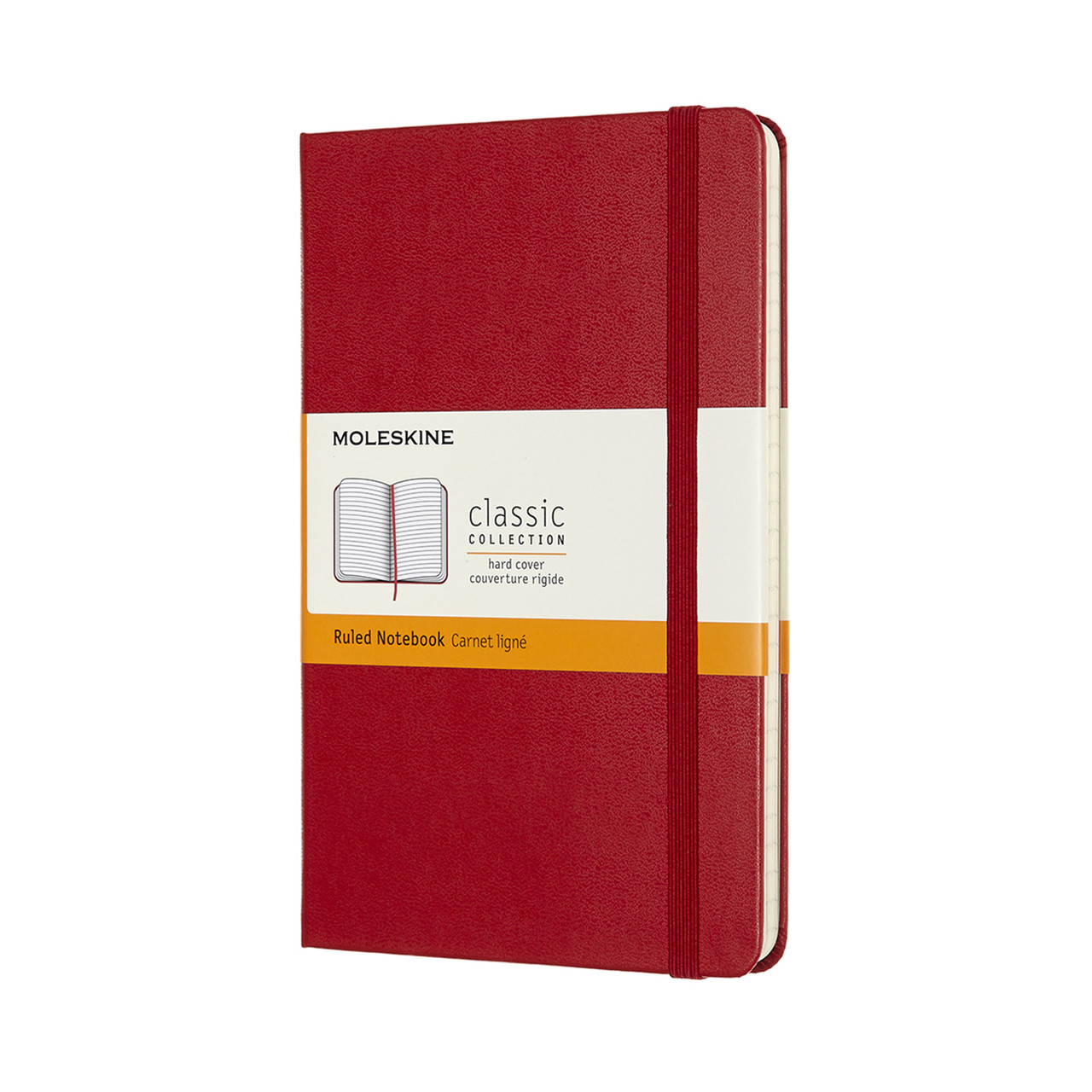 Блокнот Moleskine Classic Медіум 11,5х18 см 192 сторінки в лінію Червоний (8058647626628)