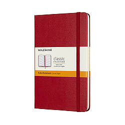 Блокнот Moleskine Classic Медіум 11,5х18 см 192 сторінки в лінію Червоний (8058647626628)