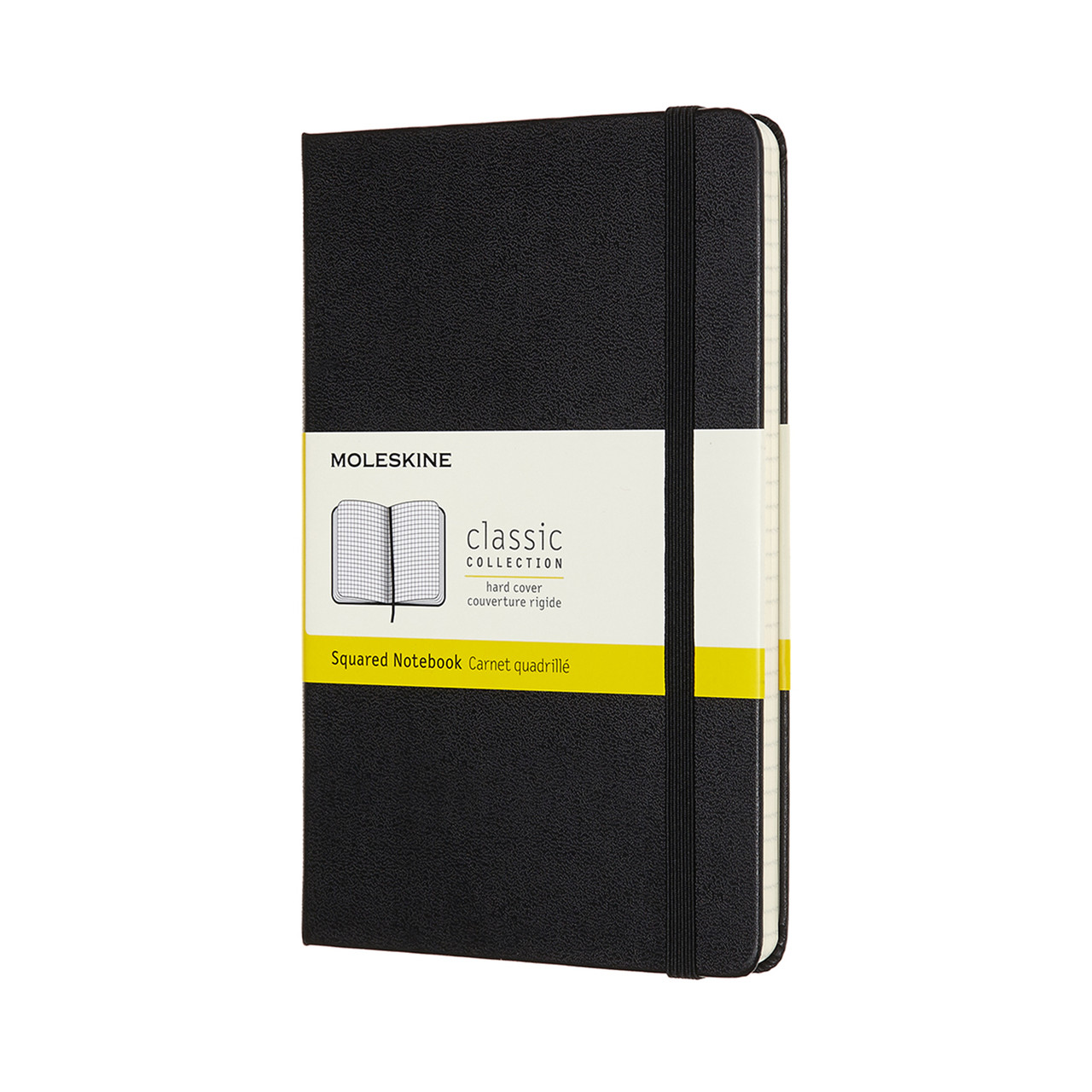 Блокнот Moleskine Classic Медіум 11,5х18 см 192 сторінки в клітинку Чорний (8058647626598)
