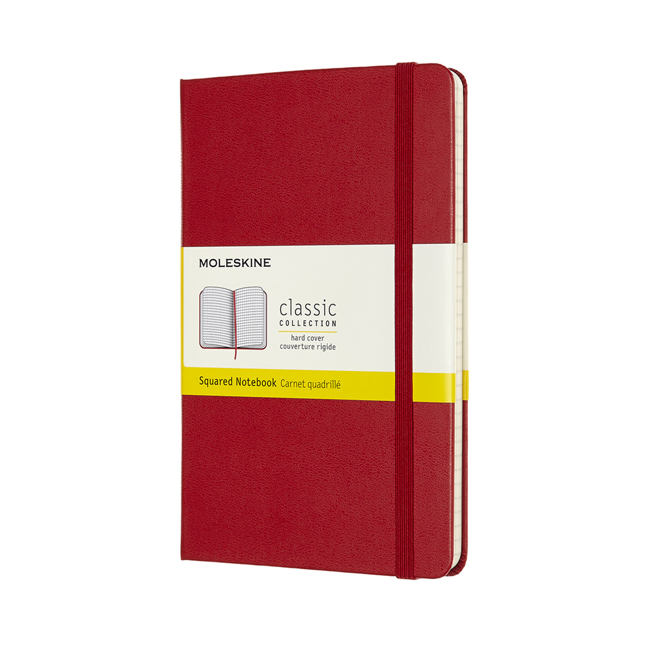 Блокнот Moleskine Classic Медіум 11,5х18 см 192 сторінки в клітинку Червоний (8058647626635), фото 1