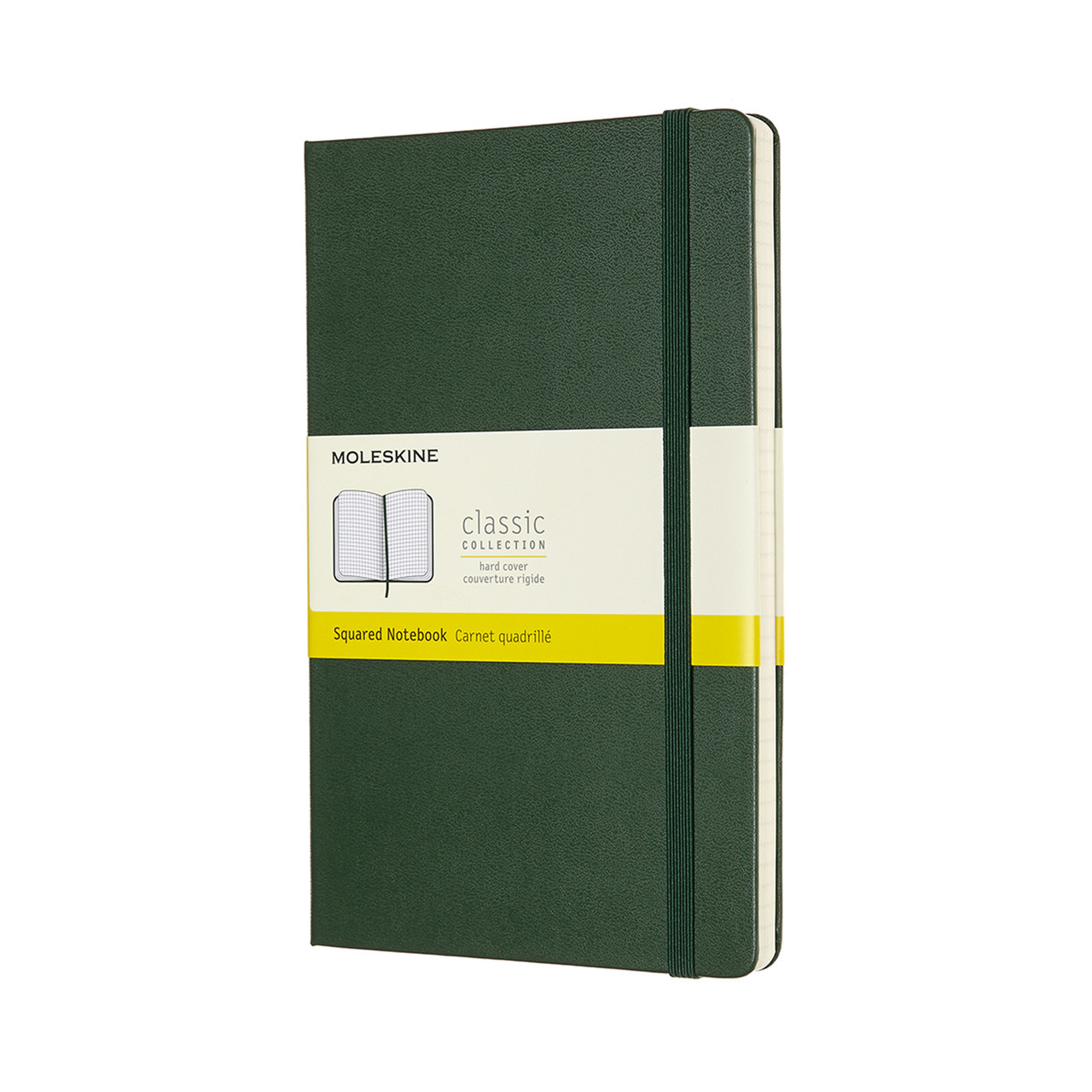 Блокнот Moleskine Classic середній 13х21 см в клітинку Миртовий Зелений (8058647629087)