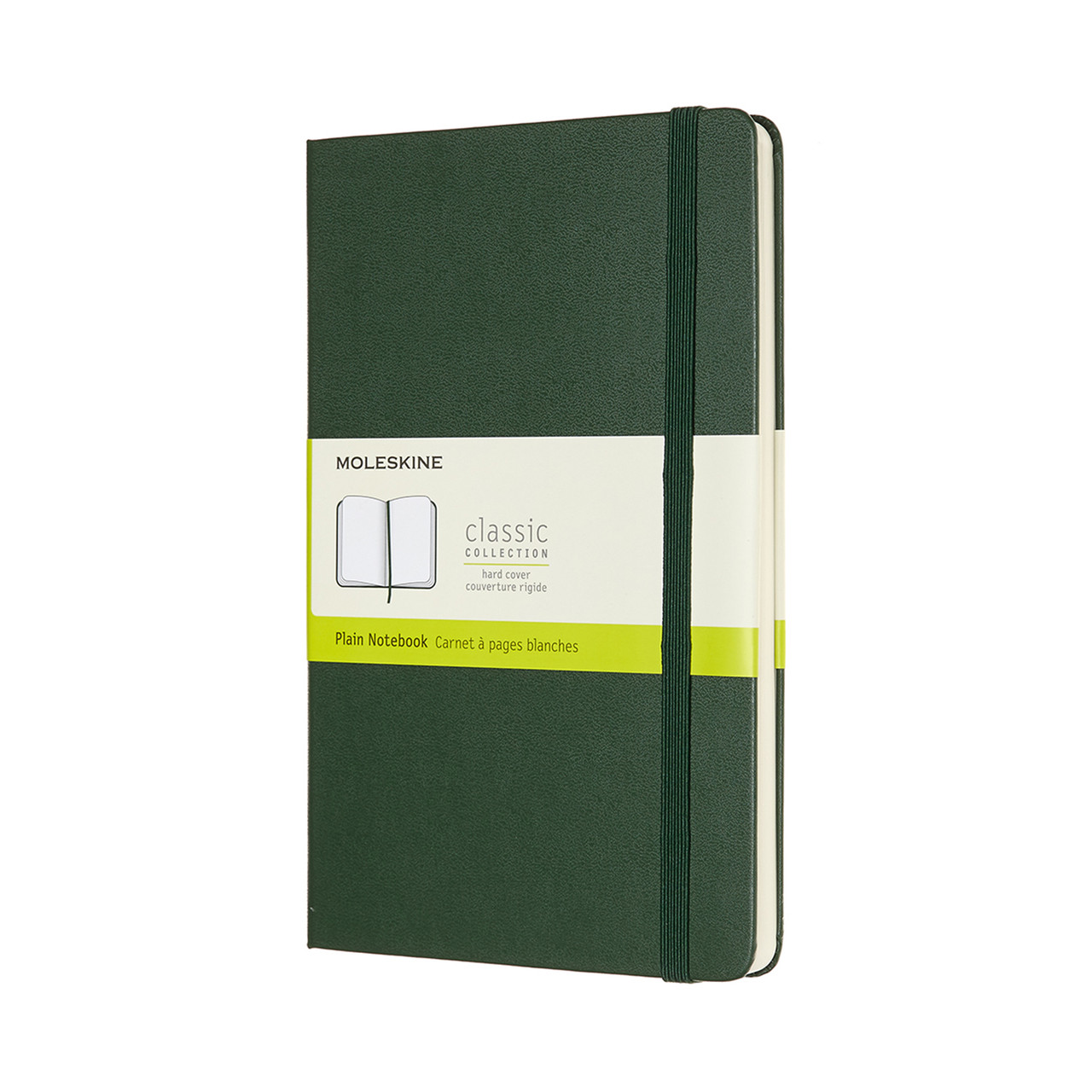 Блокнот Moleskine Classic середній 13х21 см 240 сторінок нелінований Миртовий Зелений (8058647629070)