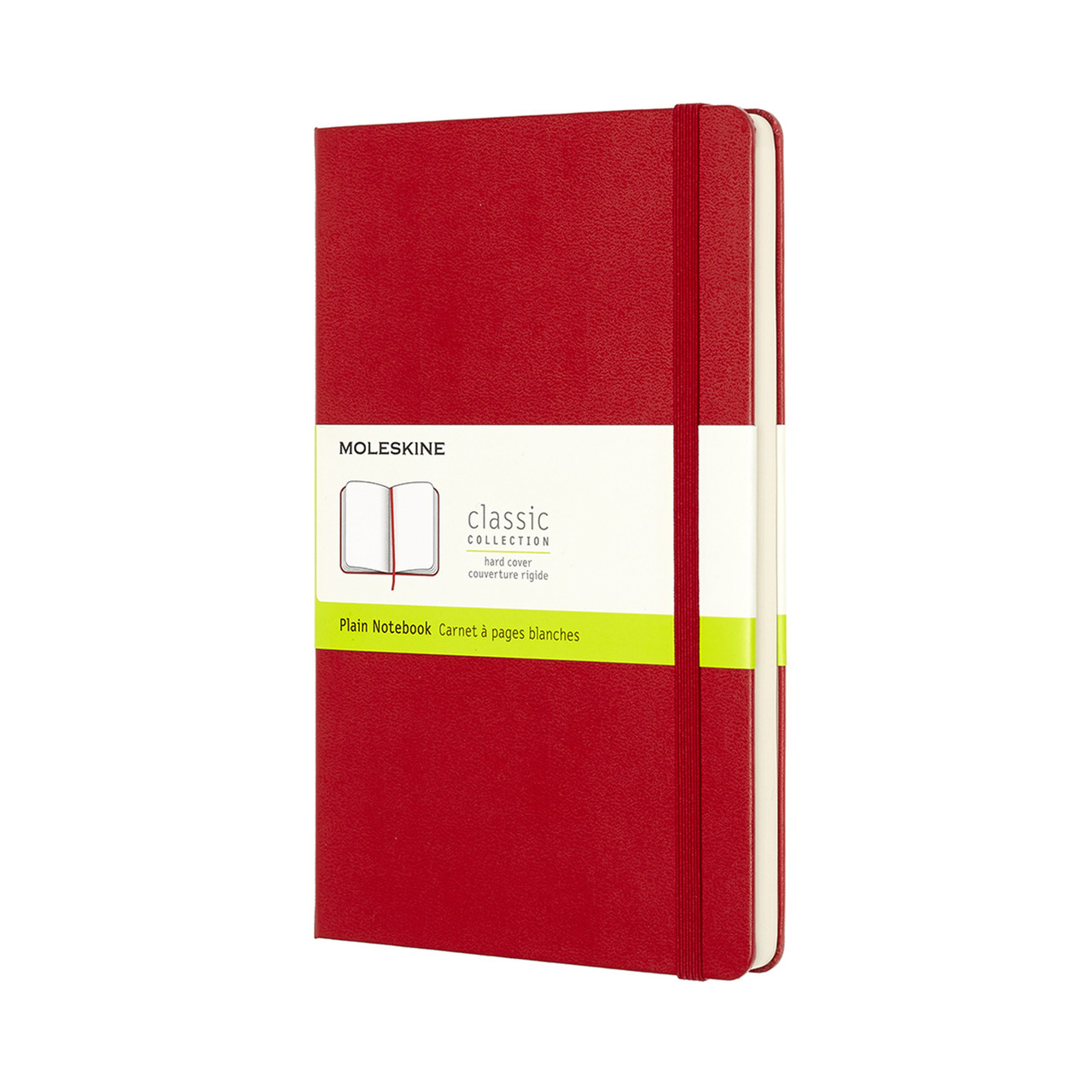 Блокнот Moleskine Classic середній 13х21 см 240 сторінок нелінований Червоний (9788862930062), фото 1