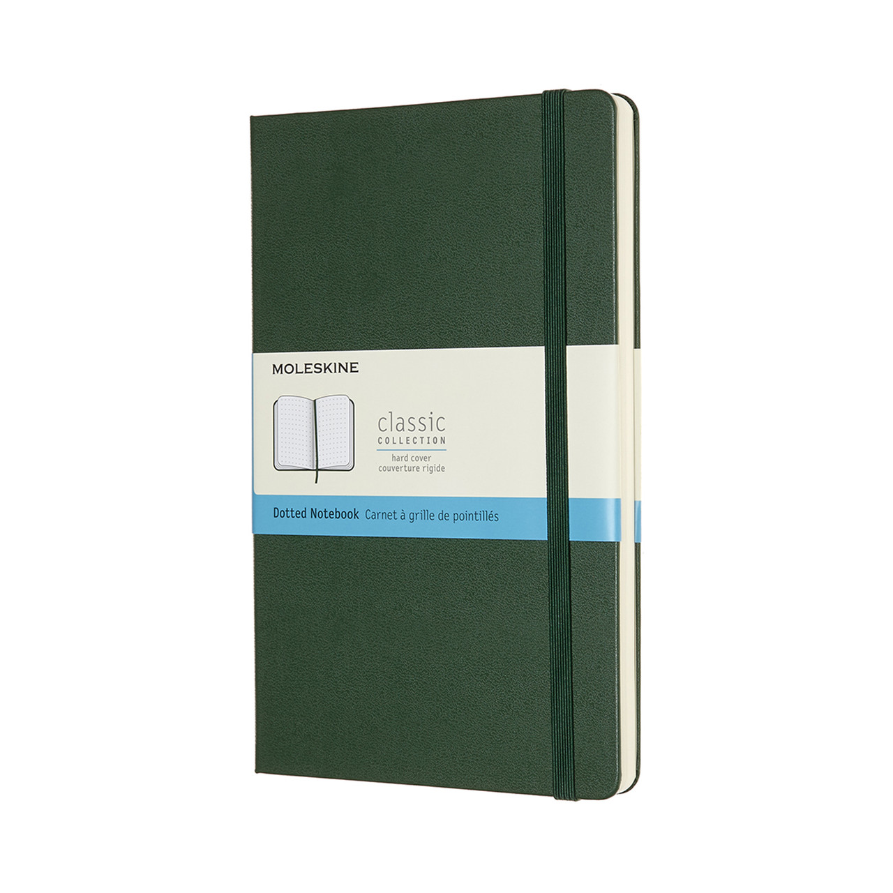 Блокнот Moleskine Classic середній 13х21 см 240 сторінок в крапку Миртовий Зелений (8058647629094)