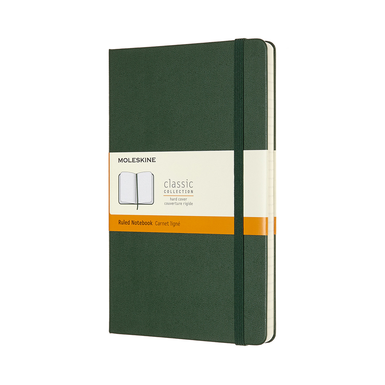 Блокнот Moleskine Classic середній 13х21 см 240 сторінок в лінію Миртовий Зелений (8058647629063)