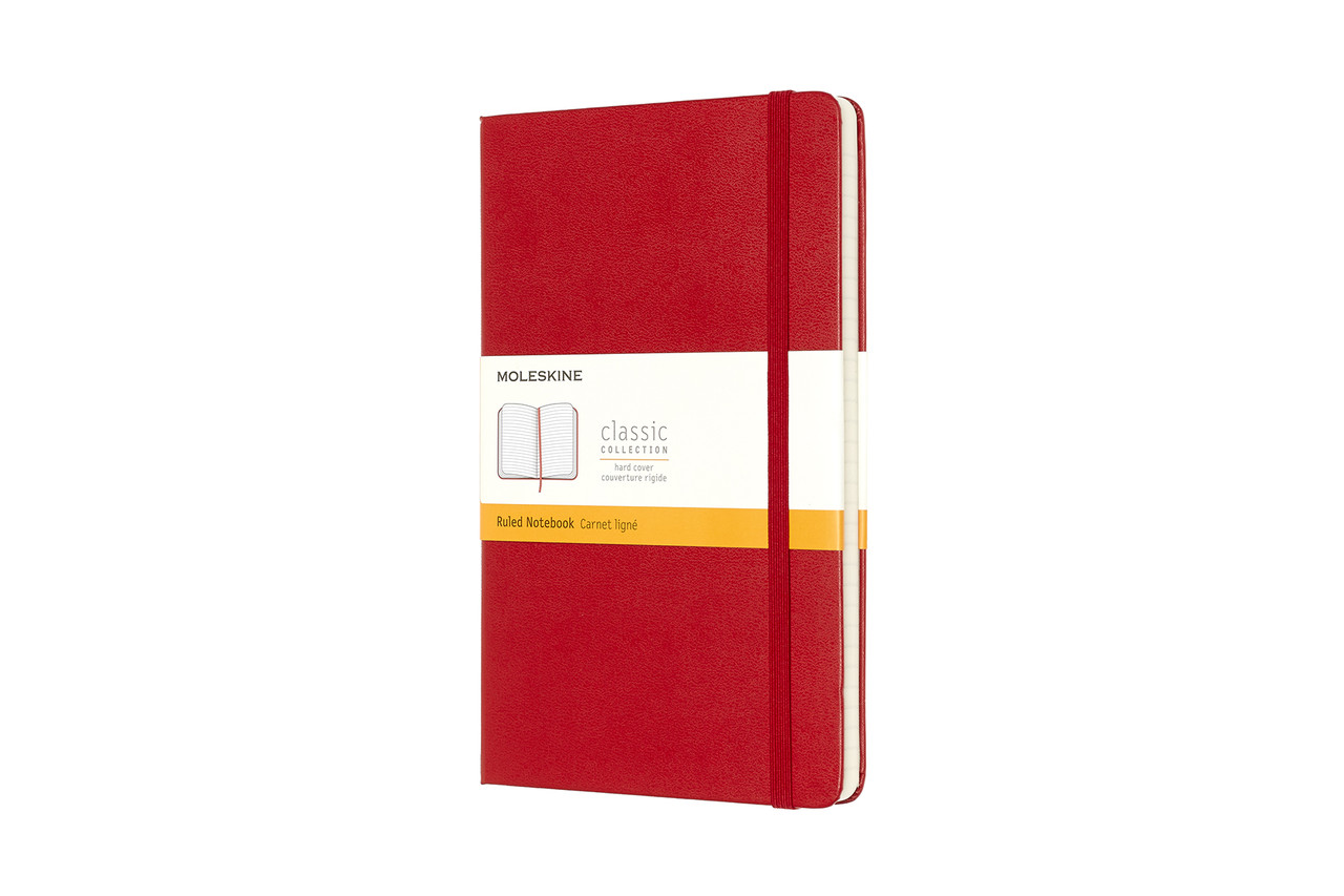 Блокнот Moleskine Classic середній 13х21 см 240 сторінок в лінію Червоний (9788862930048)