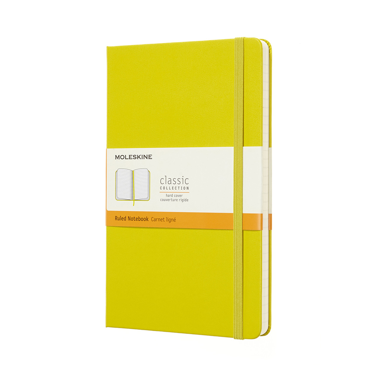 Блокнот Moleskine Classic середній 13х21 см 240 сторінок в лінію Жовтий (8058341715369)