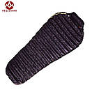 Пуховий спальний мішок Aegismax M2 +7°C +2°C Large 200 см Black, фото 3