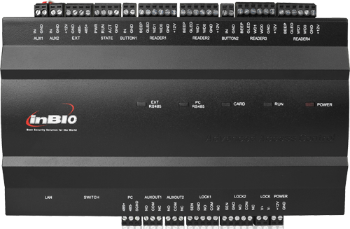 ZKTeco inBio460 — система контролю доступу по відбитку пальця і безконтактною карткою