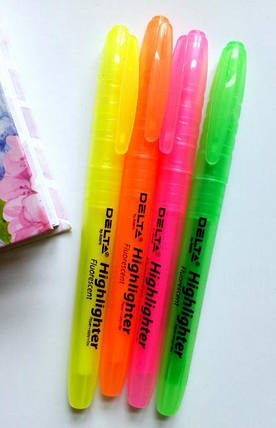 Маркер (текстовиділювач) Highlighter Delta by Axent, 1 шт /, фото 1