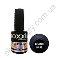 База каучуковая для гель-лака Oxxi Professional Grand Rubber Base Coat, 10 мл