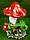 Садова фігура "Жаби під грибом" H-38 см, фото 5
