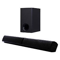 Bluetooth soundbar/subwoofer Q Sound Soundbar 80 Watt YW-W07C with Subwoofer (Black)