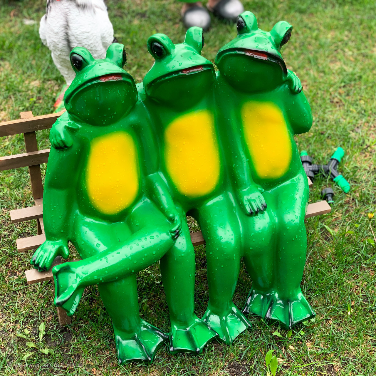Садова фігура Жаби "Тріо" Н-55 см