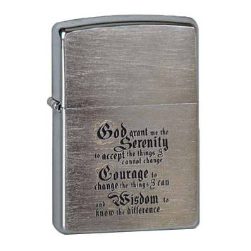 Запальничка Zippo BIBLE Silver Бензинова