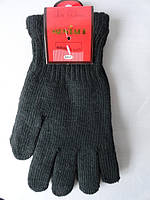 Оптом жіночі чорні рукавички купити у виробника. Арт. 14036