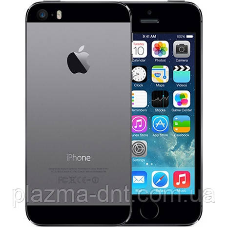 Оригинальный cмартфон Apple iPhone 5s/16GB/ A 1457/ 3G, Wi-Fi, Bluetooth, GPS, ГЛОНАСС (Space Gray, White) БУ - фото 1 - id-p997433131