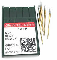 Голки для промислових оверлоків B27/81x1/DCx27/DCx1 90 RGB Gebedur Groz-Beckert