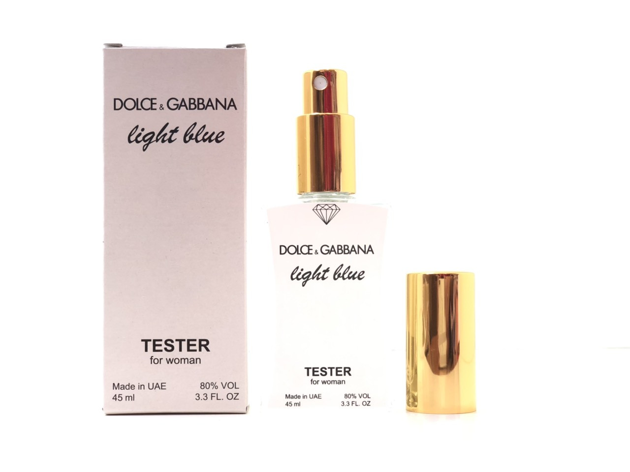 Жіночі парфуми Dolce&Gabbana Light Blue (Дільше Габмана Лайт Блу) 45 мл Diamond — репліка