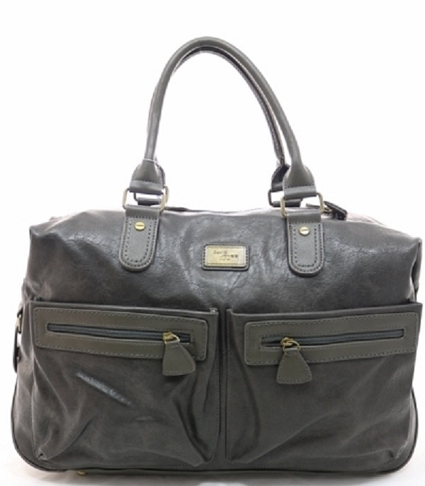 Дорожня сумка David Jones 3553 D.Grey Дорожні сумки ДЕВІД ДЖОНС для поїздок і подорожей, широкий вибір, фото 1