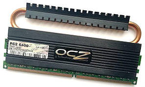 Ігрова оперативна пам'ять OCZ Reaper DDR2 2Gb 800MHz PC2 6400U CL4 (OCZ2RPR800C44GK) Б/В