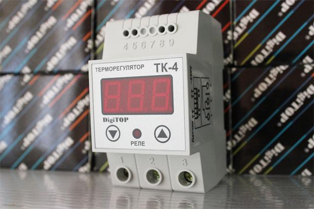 терморегулятор для теплого пола ТК-4