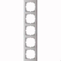 Рамка на 5 постів M-Pure Merten (алюміній) Schneider Electric