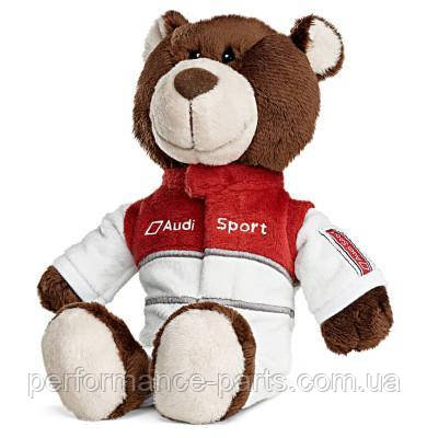 Плюшевий ведмідь-автогонщик Audi Sport Motorsport Bear, артикул 3201600800 Оригінал