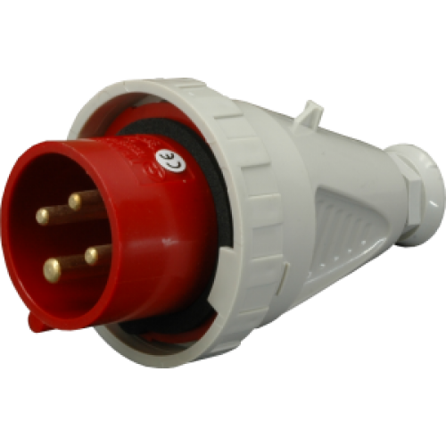 Вилка кабельна IVG 3243, IP67 (32A, 400V, 3P+PE) SEZ, фото 1