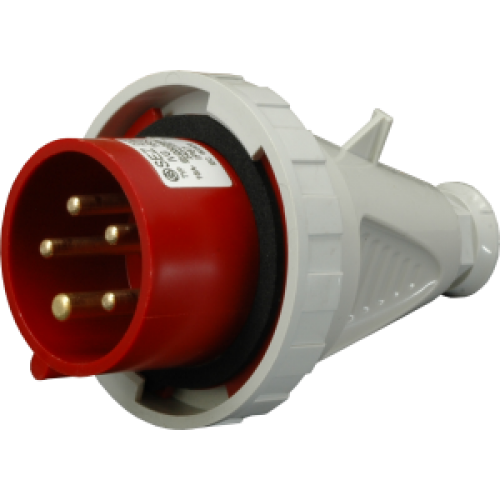 Вилка кабельна IVG 3253, IP67 (32A, 400V, 3P+N+PE) SEZ, фото 1