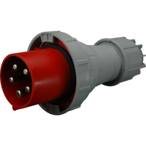 Вилка кабельна IVGN 12553, IP67 (125A, 400V, 3P+N+PE) SEZ, фото 1