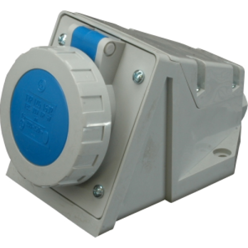 Розетка настінна IZG 1632, IP67 (16A, 230V, 2P+PE) SEZ