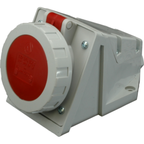 Розетка настінна IZG 3253, IP67 (32A, 400V, 3P+N+PE) SEZ, фото 1