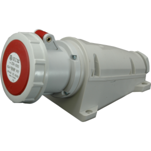 Розетка настінна IZGN 6353, IP67 (63A, 400V, 3P+N+PE) SEZ, фото 1