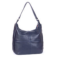 Жіноча шкіряна сумка 14 синя