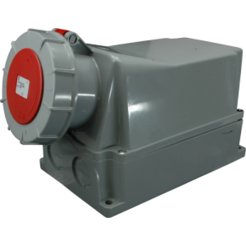 Розетка настінна IZGN 12553-p, IP67 (125A, 400V, 3P+N+PE) SEZ, фото 1