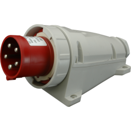 Вилка настінна IPGN 6353, IP67 (63A, 400V, 3P+N+PE) SEZ