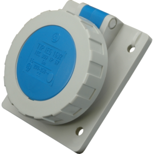 Розетка вбудована IEG 3232, IP67 (32A, 230V, 2P+PE) SEZ
