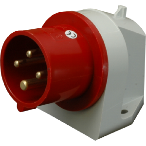 Вилка вбудована IR 1643, IP44 (16A, 400V, 3P+PE) SEZ, фото 1