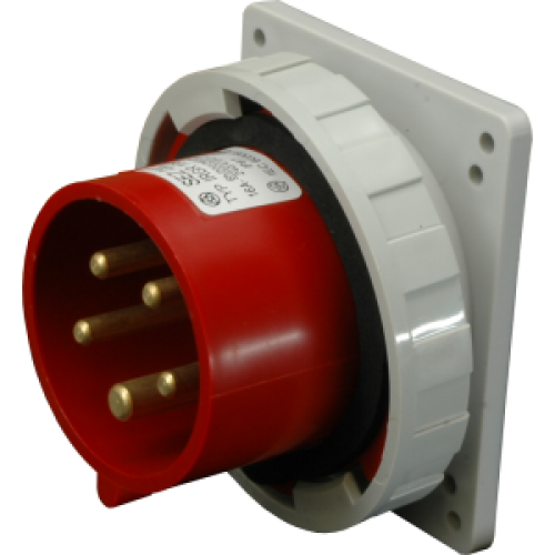 Вилка вбудована IRGR 1653 IP67 (16A, 400V, 3P+N+PE) SEZ