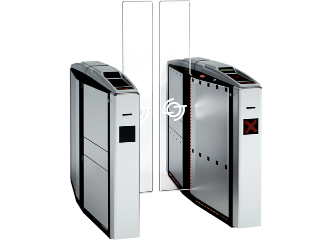 Турникет Lot Style с высокими створками Турникет Lot Style с высокими створками