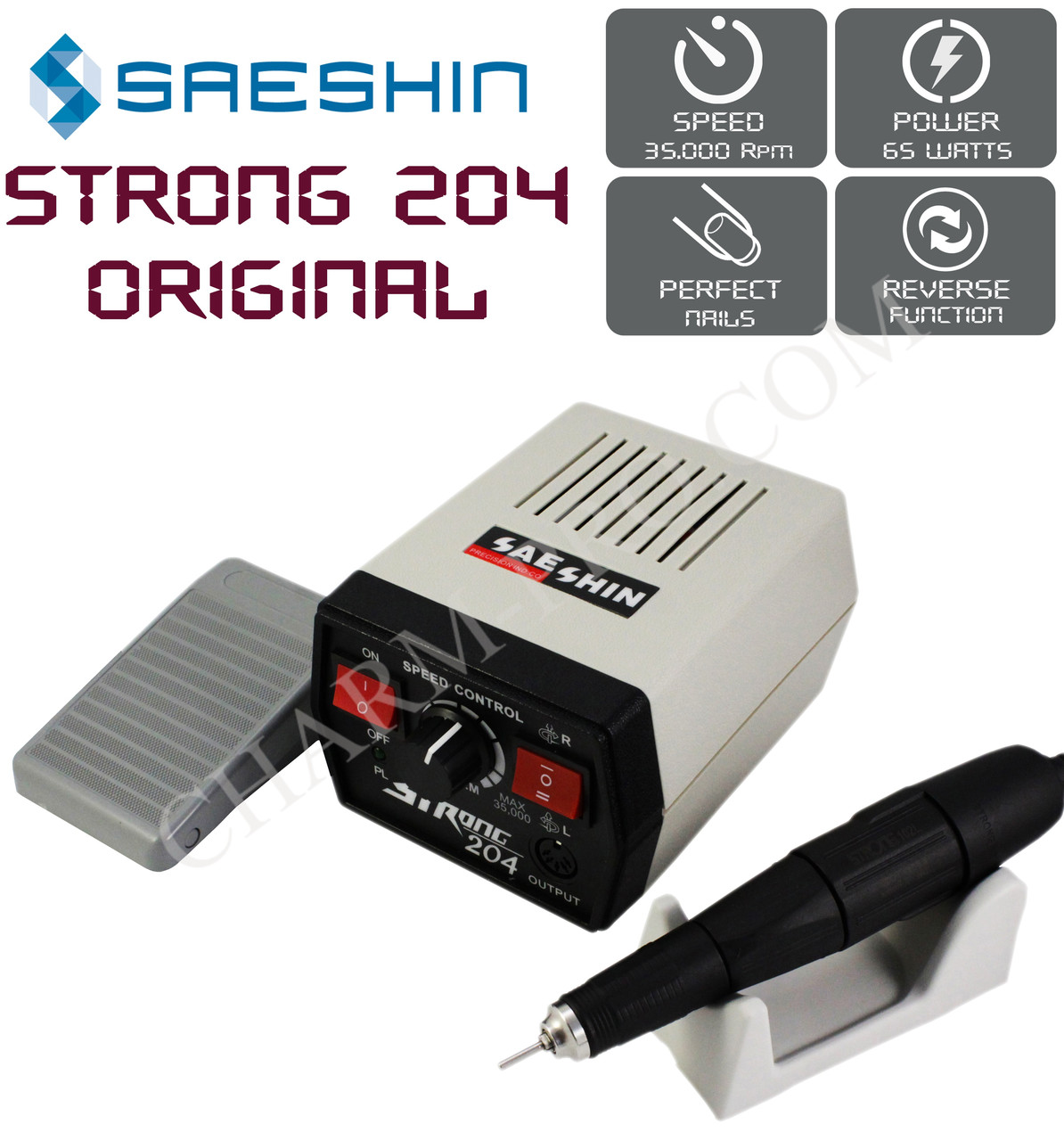 Фрезер манікюрний Strong 204 (65W/35000 об.мін)