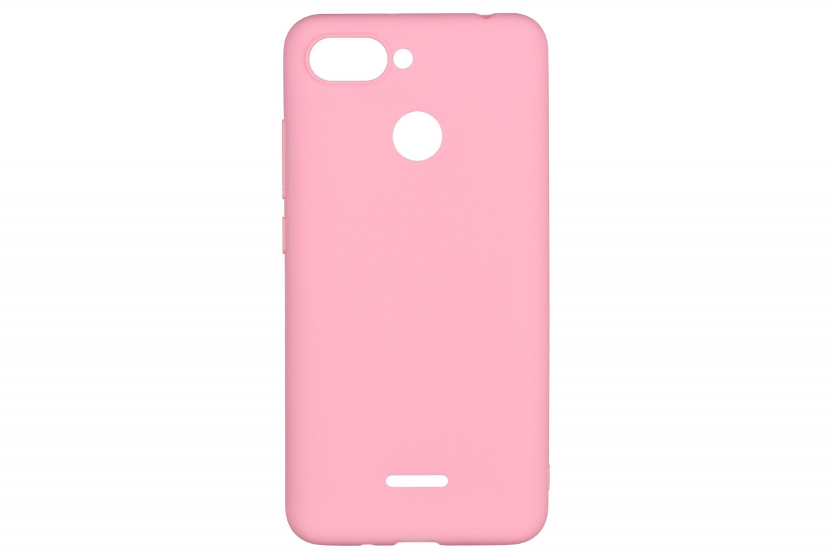 Чохол 2E Basic Xiaomi Redmi 6 Soft Touch pink (2E-MI-6-NKST-PK)