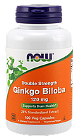 Гінкго Білоба, Ginkgo Biloba, Now Foods, 120 мг, 100 капсул