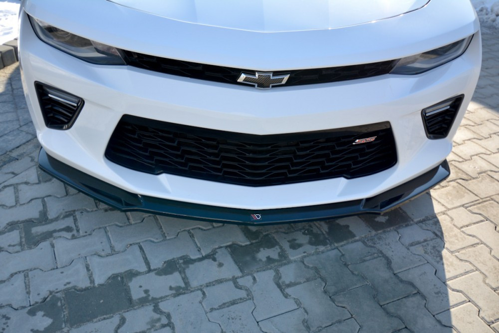 Спліттер Chevrolet Camaro 6 2SS (16-18) тюнінг елерон губа обвіс