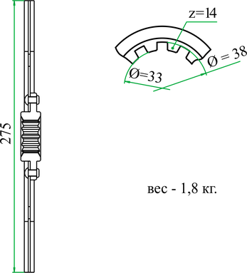 Диск зчеплення Т-25 25.21.025-А, фото 4