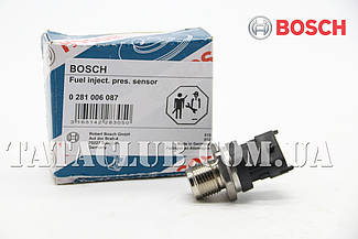 Датчик тиску палива Bosch 0 281 006 087