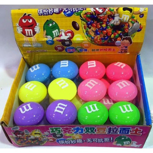 Лизун-антистрес M&M середній 24 шт