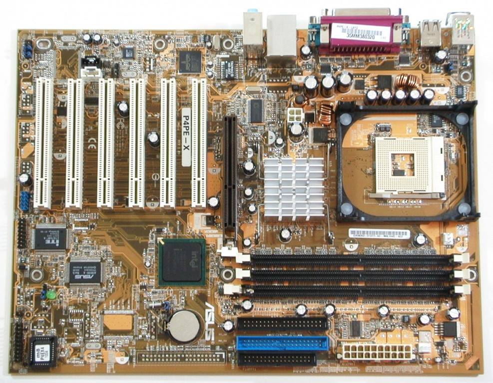 Материнська плата ASUS P4PE-X TE, s478